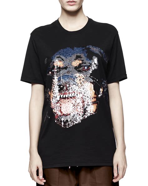 givenchy graphic|givenchy rottweiler t shirt women.